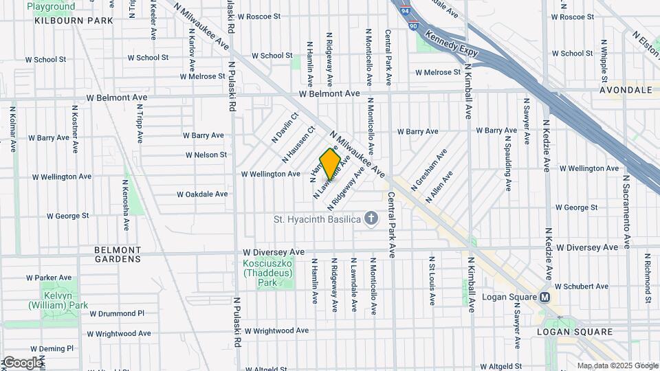 2935 N Lawndale Ave, Unit g Mapa y Detalles de la Ubicación