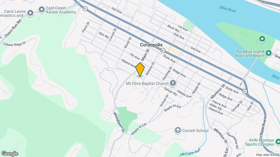 924 Kable Way Mapa y Detalles de la Ubicación