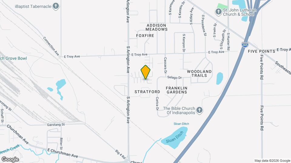 6141 Wildcat Dr Map and Location Details