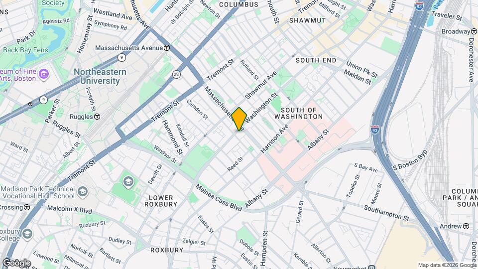 1782 Washington St, Unit 404 Mapa y Detalles de la Ubicación
