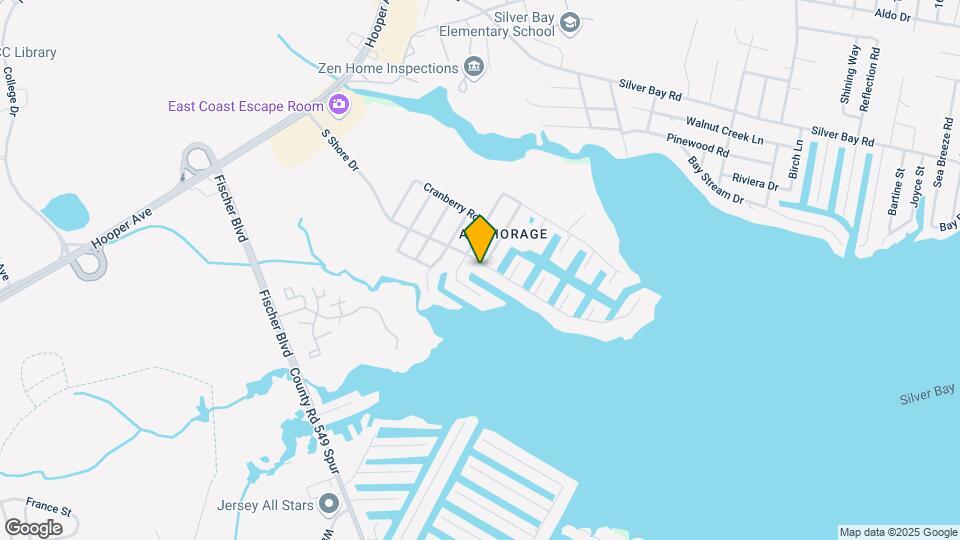 205 S Shore Dr Mapa y Detalles de la Ubicación