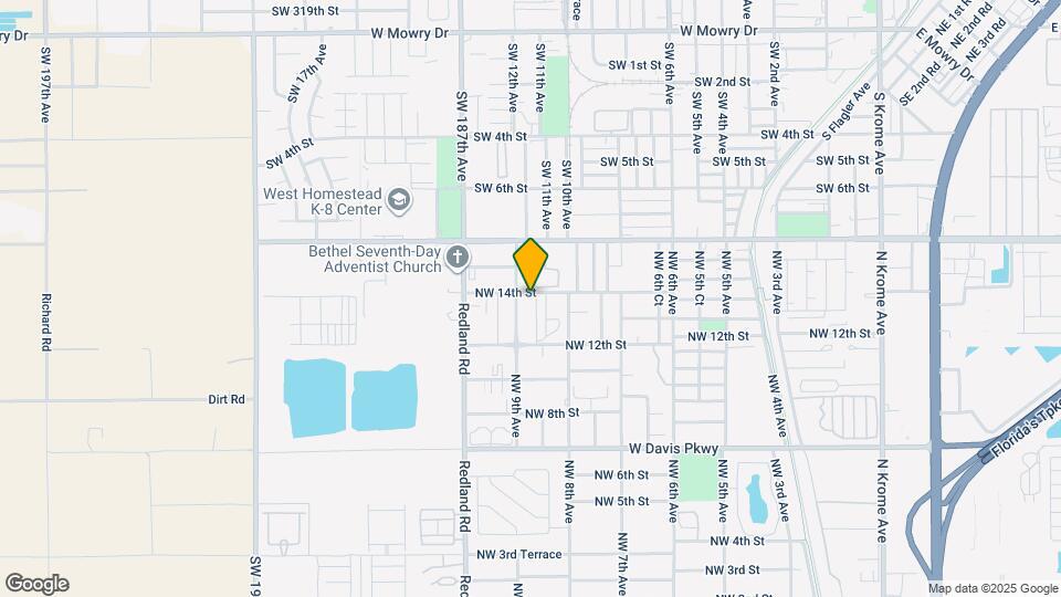 884 NW 14th St Map and Location Details