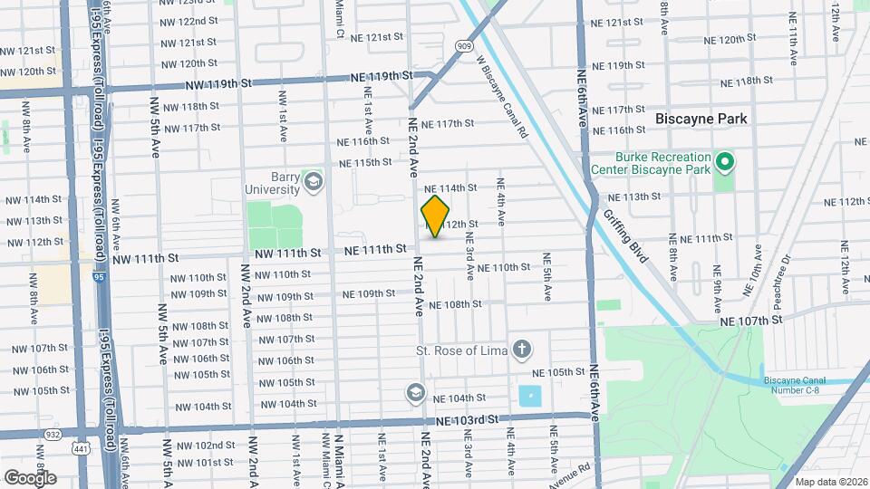 234 NE 111th St Map and Location Details