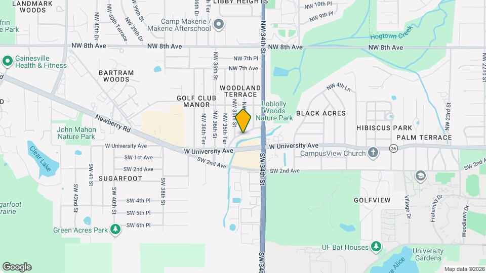 3453 NW 1st Ct Map and Location Details