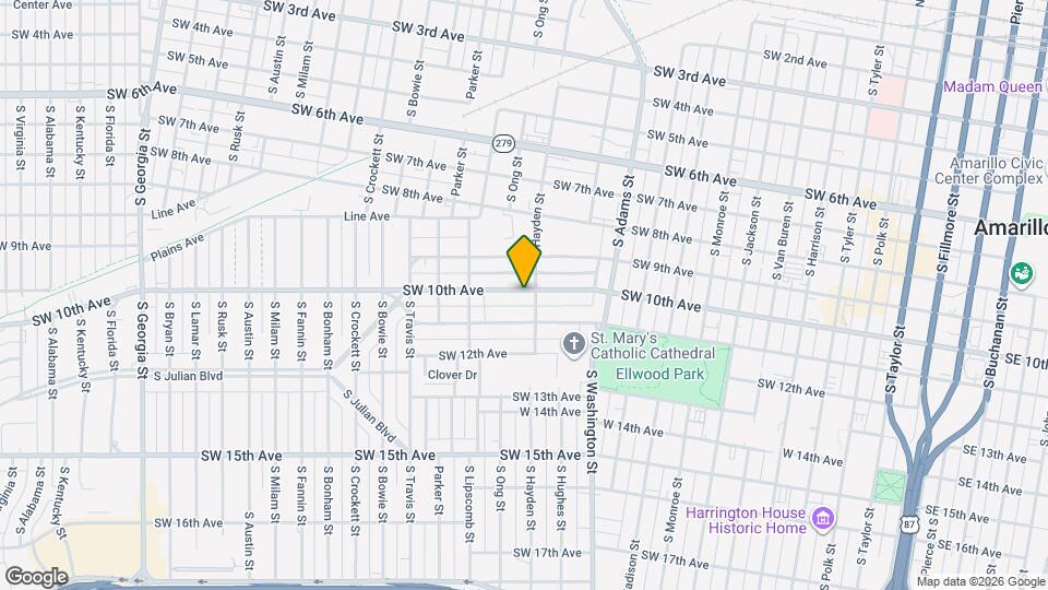 1203 SW 10th Ave Map and Location Details