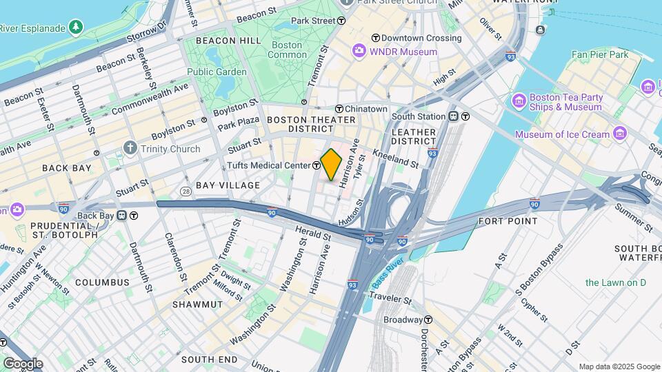 1 Nassau St, Unit 516 Map and Location Details
