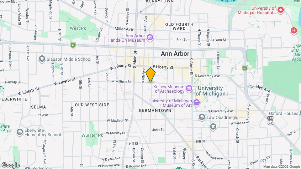 402 S 5th Ave Map and Location Details