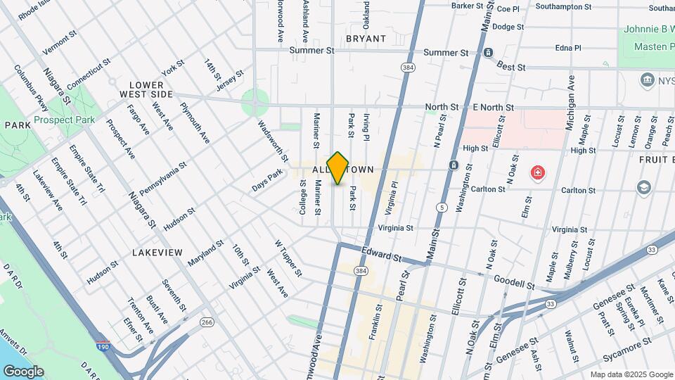 57 Elmwood Ave Map and Location Details