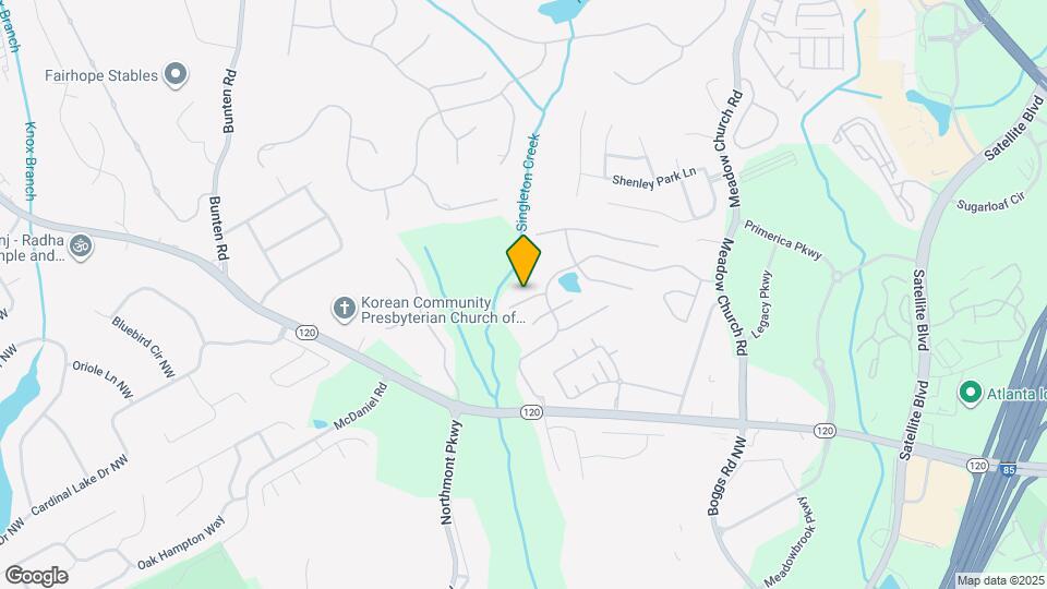 2539 Larson Creek Cove NW Map and Location Details