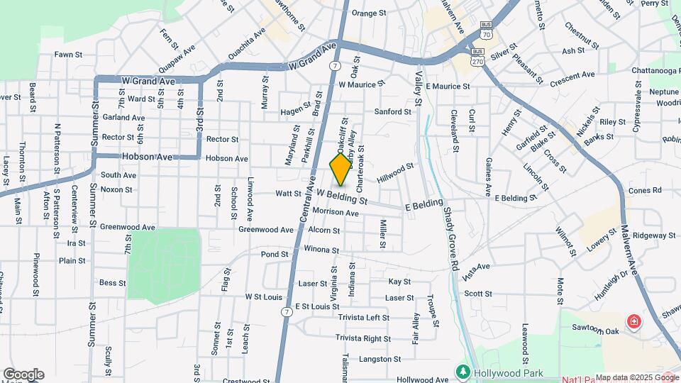 410 W Belding St Map and Location Details