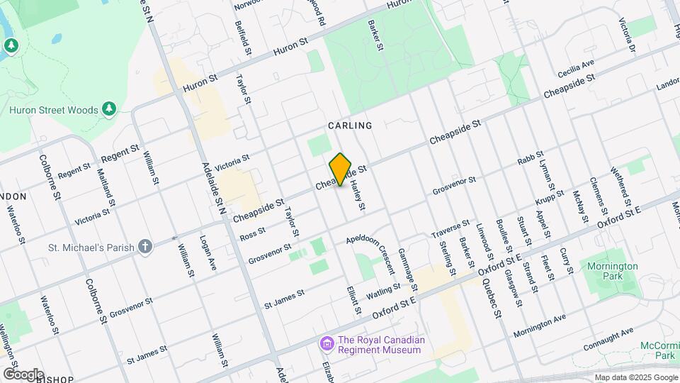 112 Brampton Rd Map and Location Details