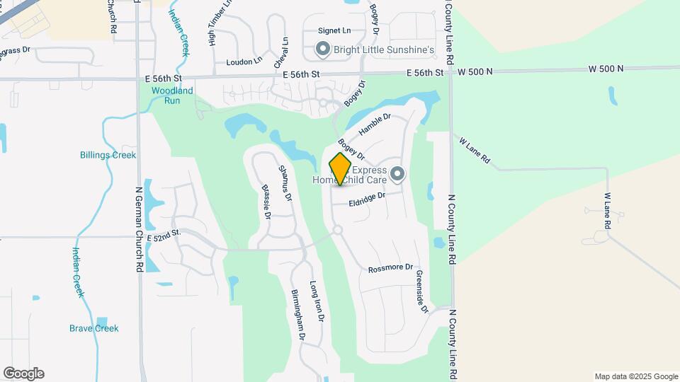 11627 Sinclair Dr Map and Location Details
