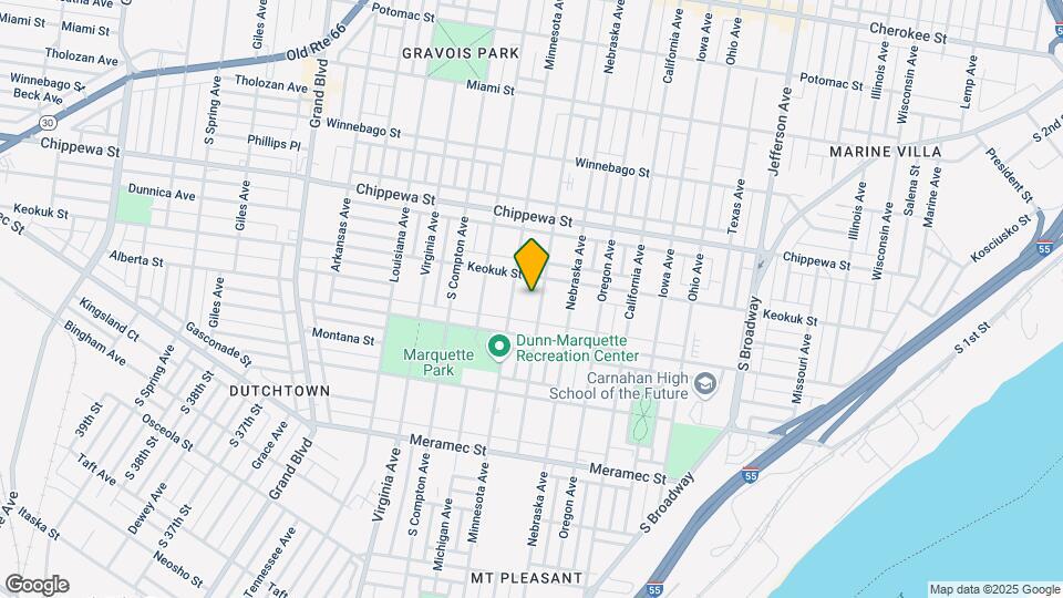 3921 Pennsylvania Ave Map and Location Details