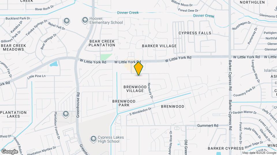 18742 N Lyford Dr Map and Location Details