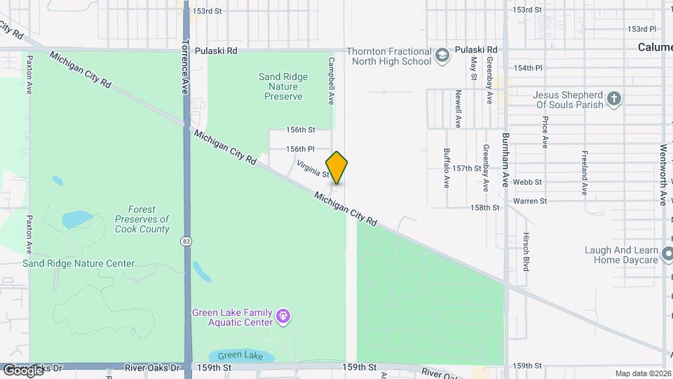 885 Campbell Ave Map and Location Details