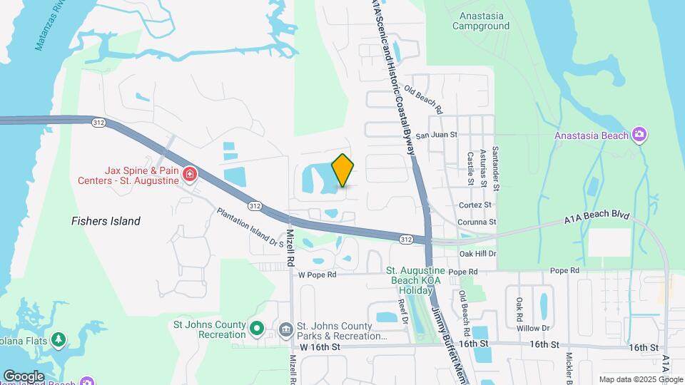 121 Anastasia Lakes Dr Map and Location Details