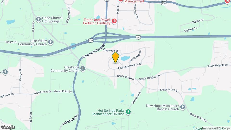 105 Longleaf Ct Map and Location Details