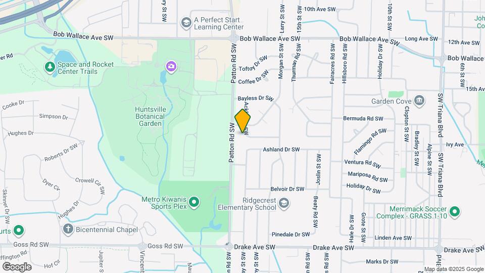 3104 Acklen Dr SW Map and Location Details