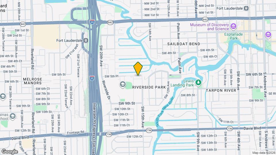 1524 SW 5th Pl Map and Location Details