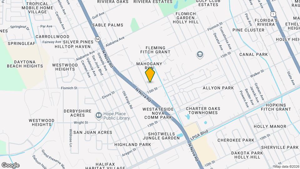 1559 Hammock Dr Map and Location Details