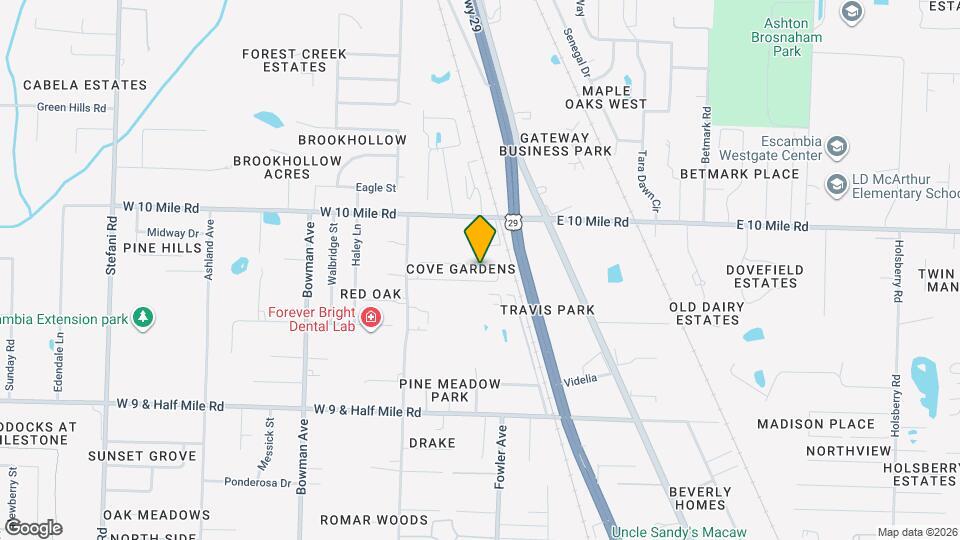 452 Evening Falls Dr Map and Location Details