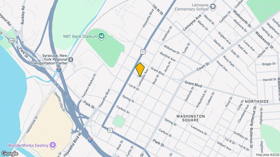 737 Lemoyne Ave Map and Location Details