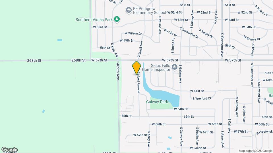 5205 South Culbert Avenue Map and Location Details