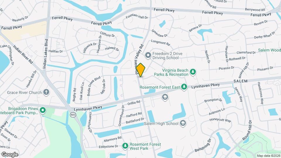 1623 High Plains Dr Map and Location Details