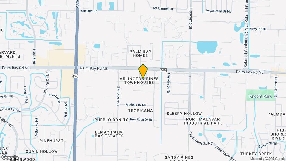 1301 Arlington Ln NE Map and Location Details