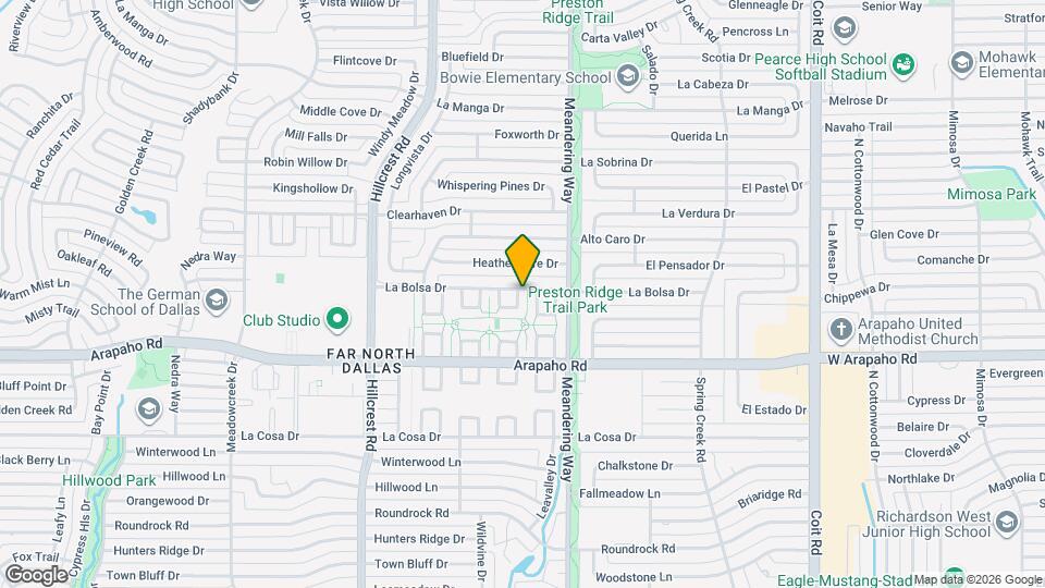 15745 Covewood Cir Map and Location Details