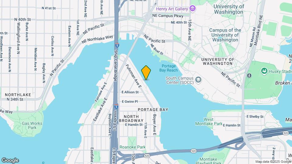3126 Portage Bay Pl E Map and Location Details