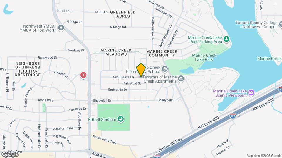 5713 Sea Breeze Ln Map and Location Details