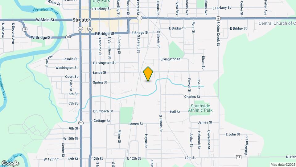 604 S Shabbona St, Unit 4 Mapa y Detalles de la Ubicación