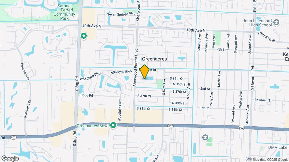 5931 Whispering Pine Way Map and Location Details