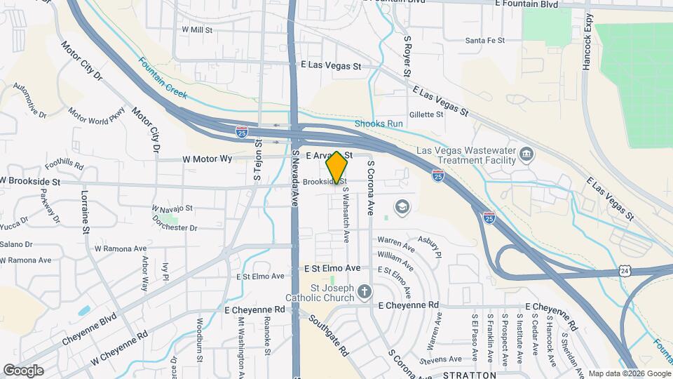 319 E Brookside St, Unit 15 Mapa y Detalles de la Ubicación