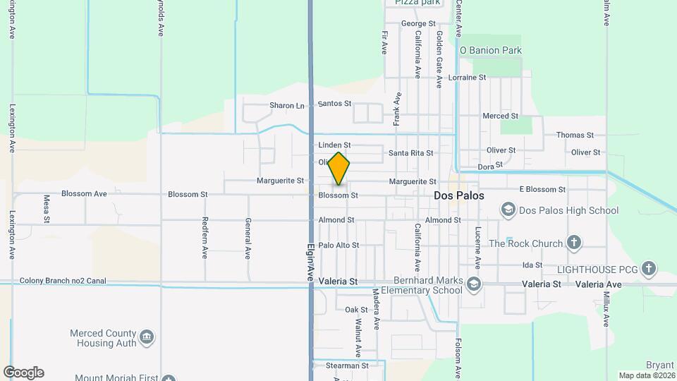 2418 Blossom St Map and Location Details