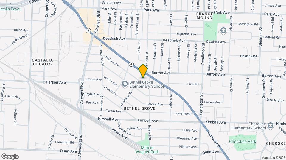 2526 Malone Ave Map and Location Details