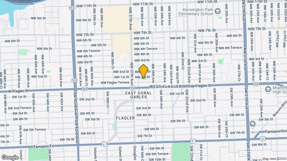 3625 NW Flagler Terrace Map and Location Details