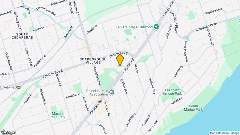 3650 Kingston Rd Map and Location Details