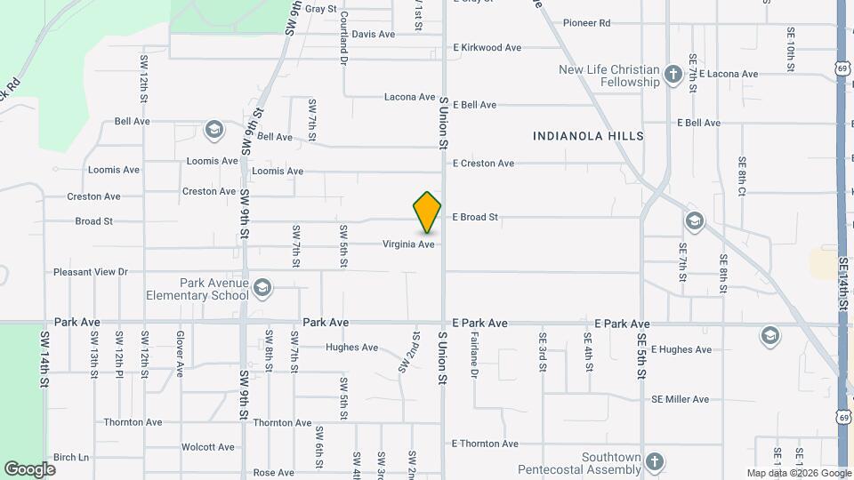 111 Virginia Ave Map and Location Details