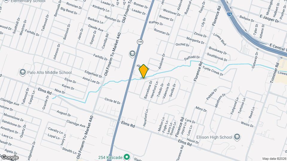 2901 Cantabrian Dr Map and Location Details