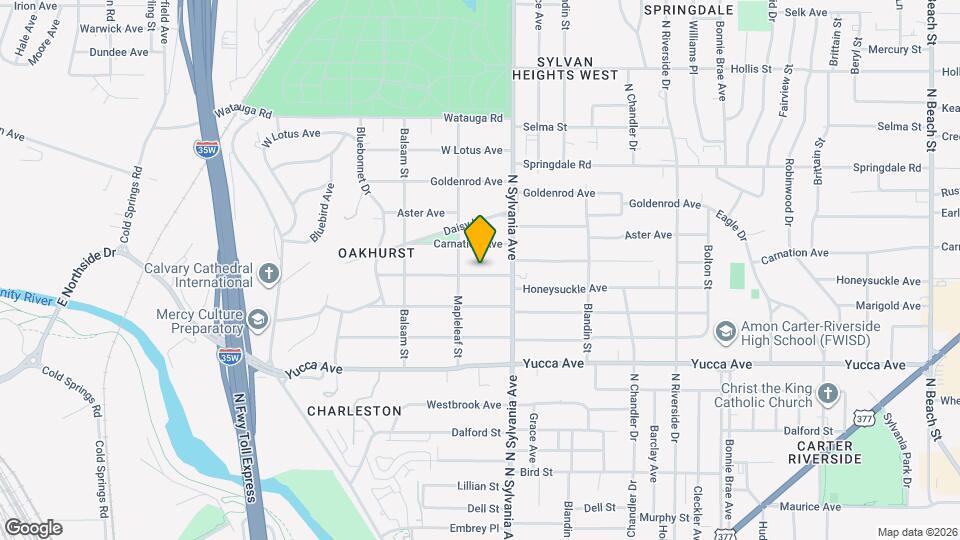 2517 Honeysuckle Ave Map and Location Details