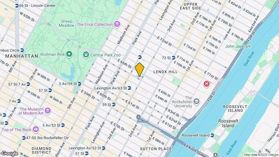 181 E 65th St Map and Location Details