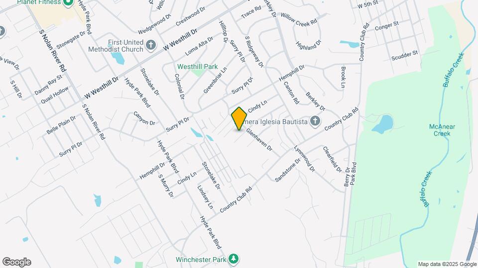 1304 Bradley Ct Map and Location Details