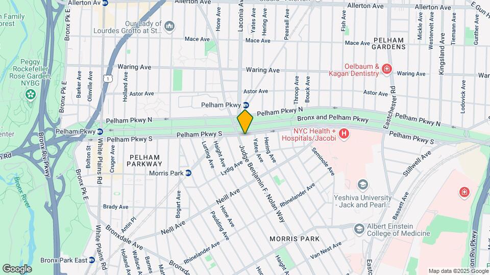 Pelham Parkway Apartments Mapa y Detalles de la Ubicación