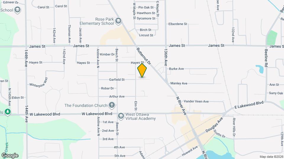 290 Garfield St Map and Location Details