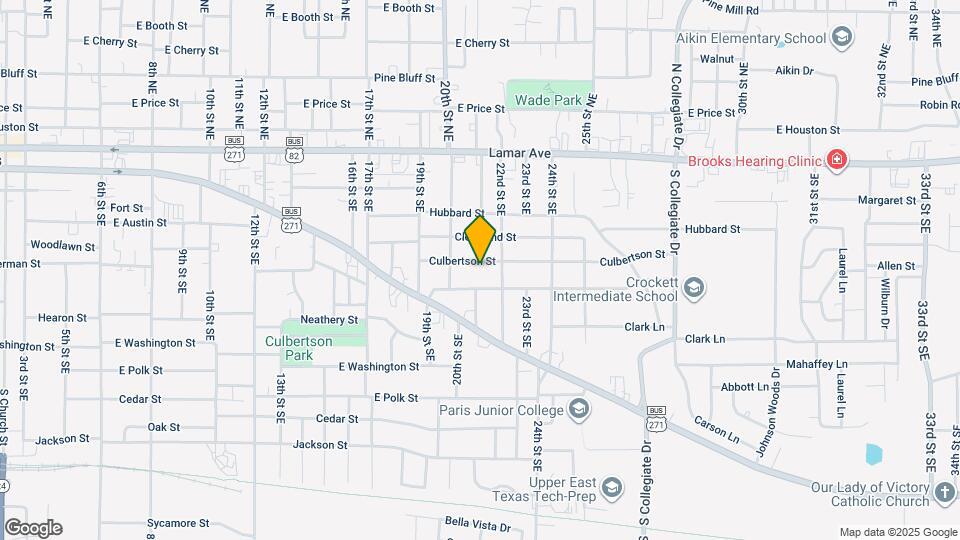 2114 Culbertson St Map and Location Details