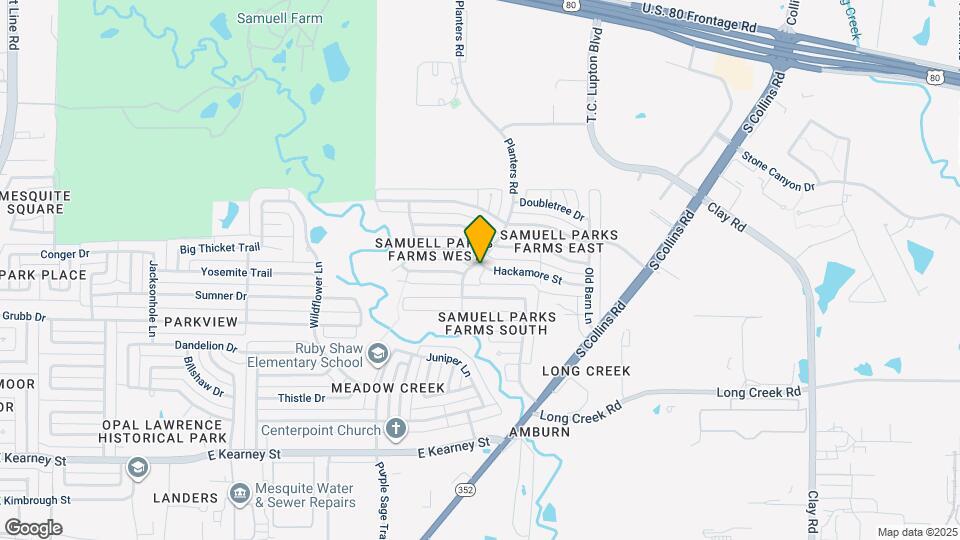 1500 Hackamore St Mapa y Detalles de la Ubicación