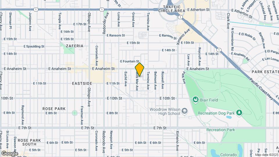 1134 Mira Mar Ave Mapa y Detalles de la Ubicación