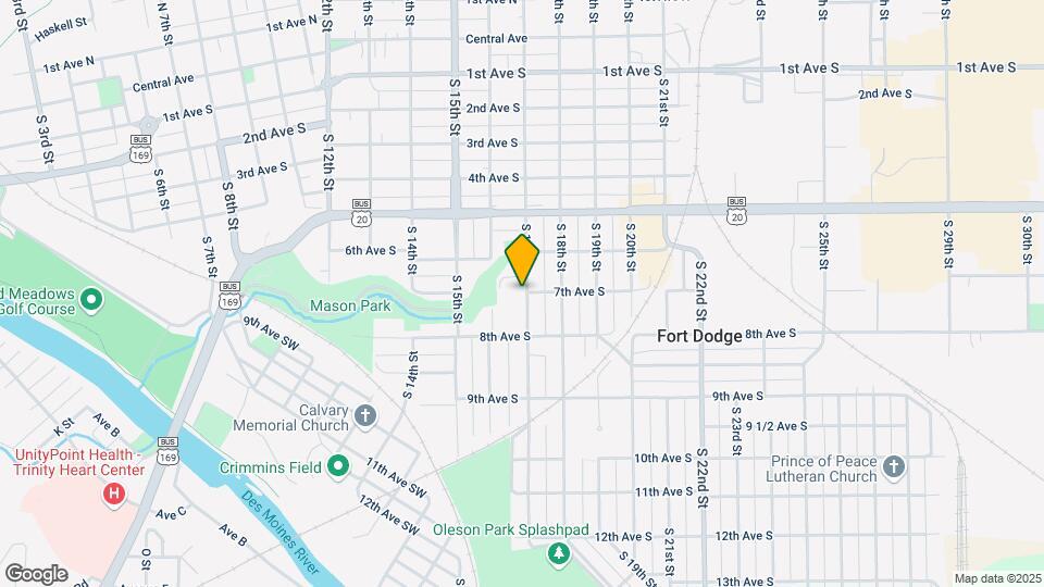 Deercreek Apartments Map and Location Details